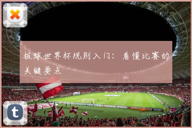 板球世界杯规则入门:看懂比赛的关键要点